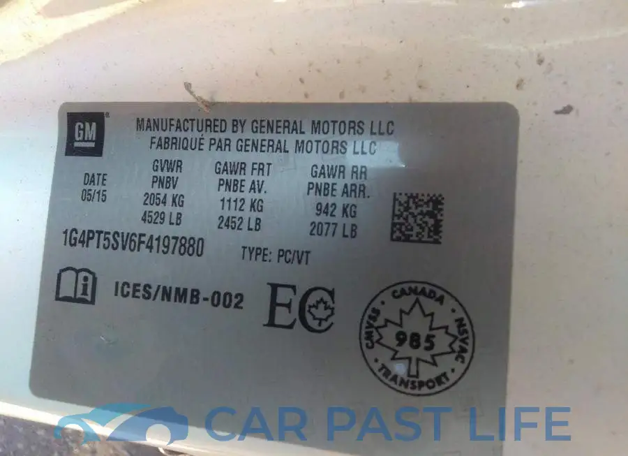 1G4PT5SV6F4197880# 9