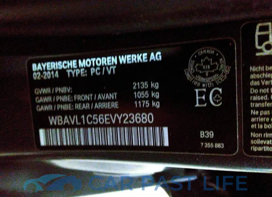 WBAVL1C56EVY23680# 9