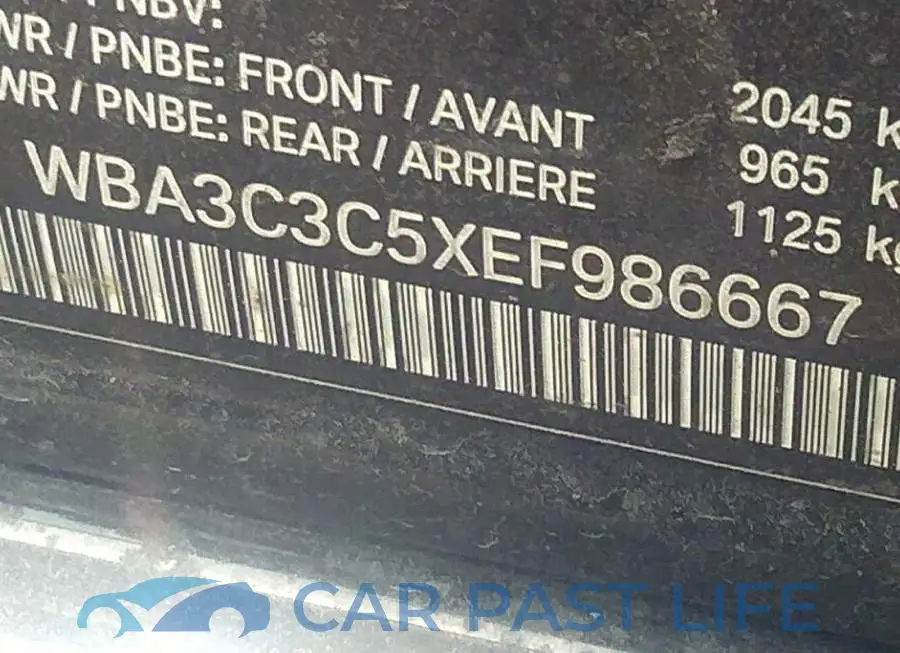 WBA3C3C5XEF986667# 9
