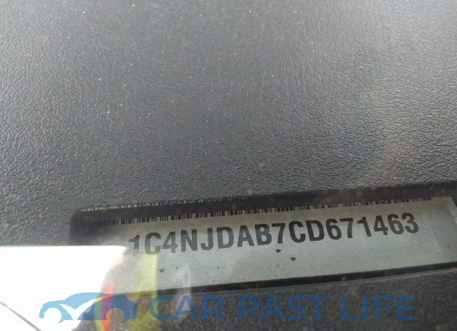 1C4NJDAB7CD671463# 9