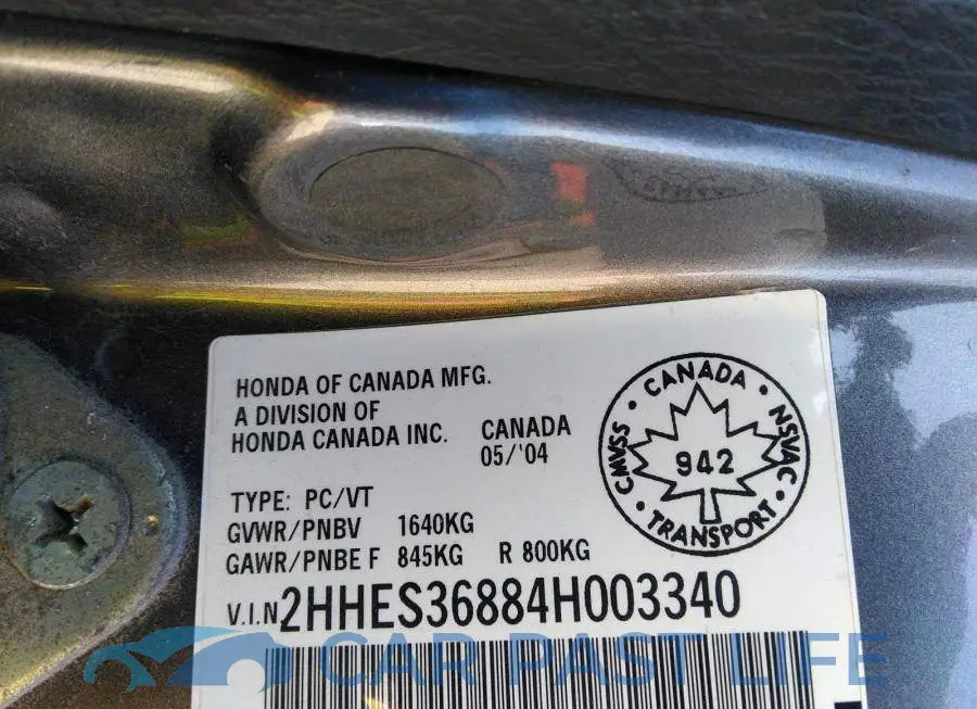 2HHES36884H003340# 9