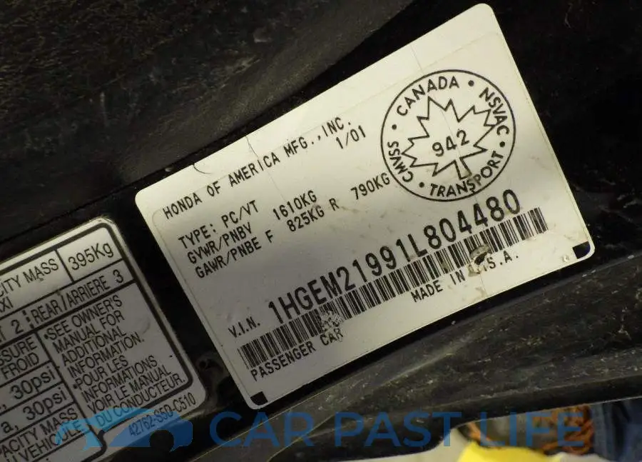 1HGEM21991L804480# 10