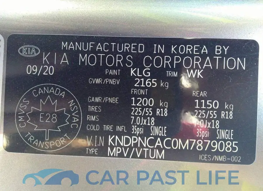 KNDPNCAC0M7879085# 9