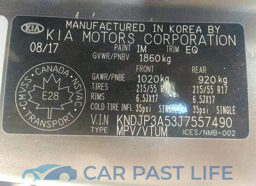 KNDJP3A53J7557490# 9