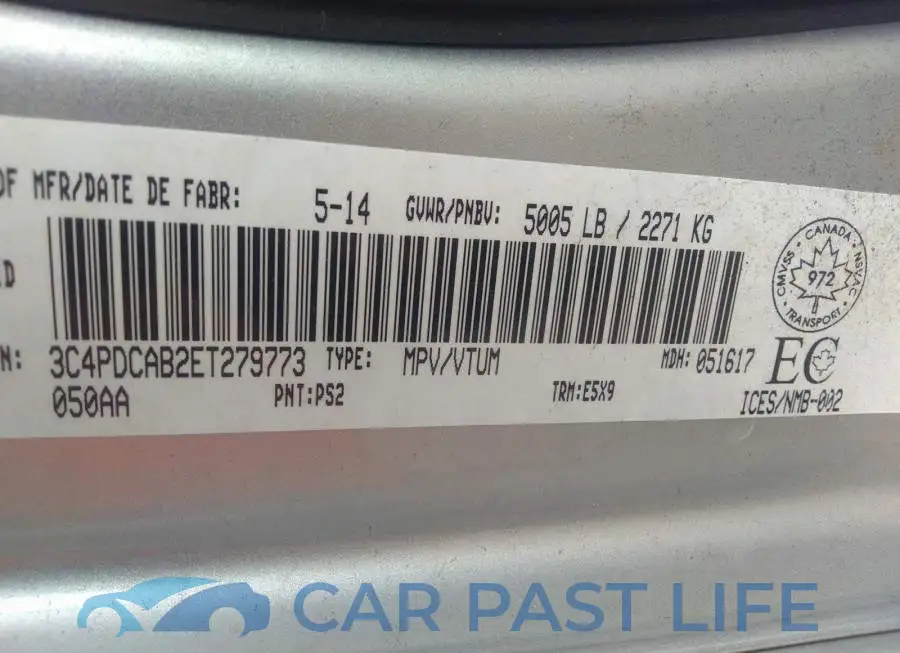 3C4PDCAB2ET279773# 9