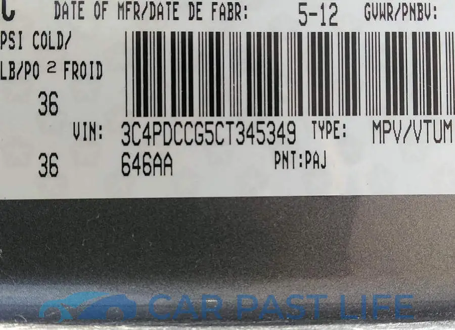 3C4PDCCG5CT345349# 9