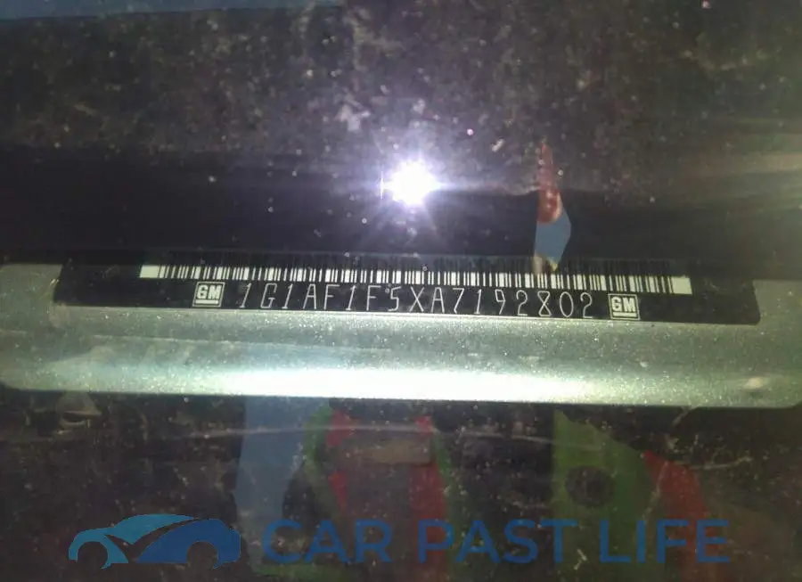 1G1AF1F5XA7192802# 9