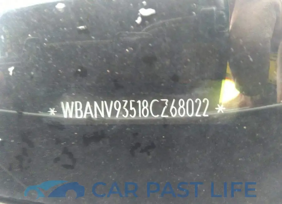 WBANV93518CZ68022# 9