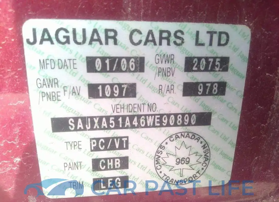SAJXA51A46WE90890# 9