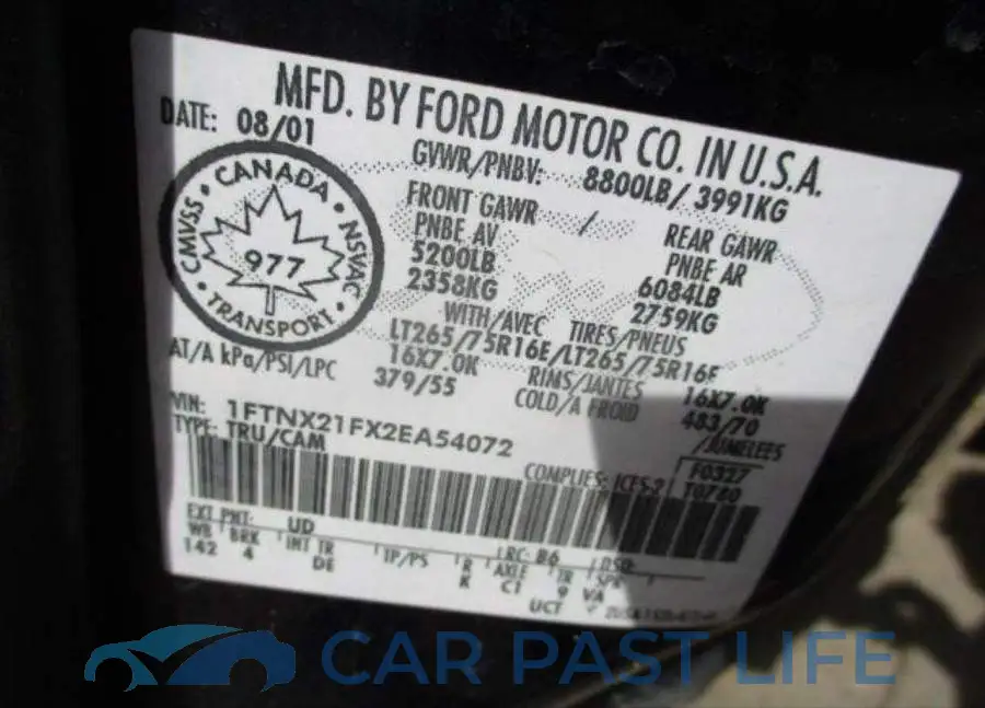 1FTNX21FX2EA54072# 5