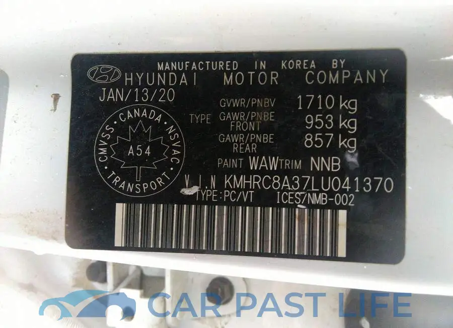 KMHRC8A37LU041370# 9