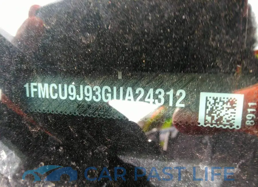 1FMCU9J93GUA24312# 9