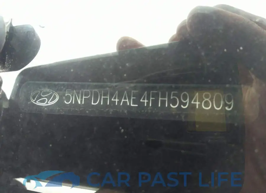 5NPDH4AE4FH594809# 9