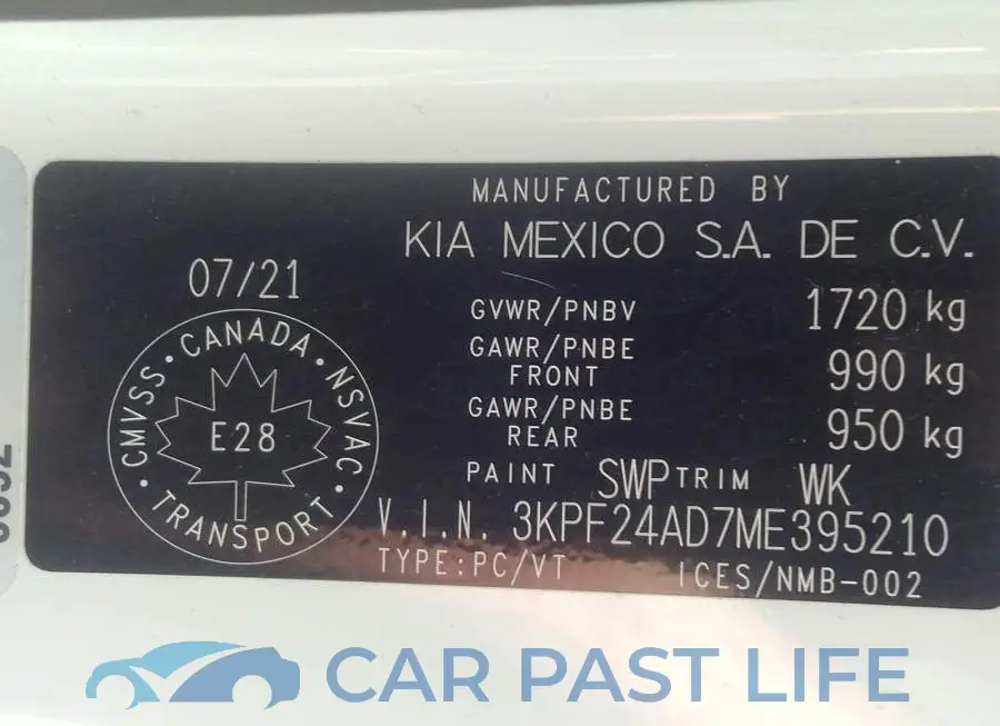 3KPF24AD7ME395210# 9