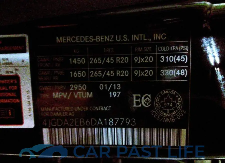 4JGDA2EB6DA187793# 9