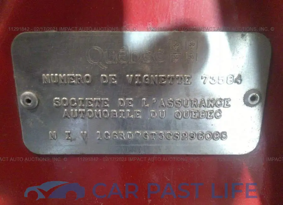 1C6RD7GT3CS296085# 9