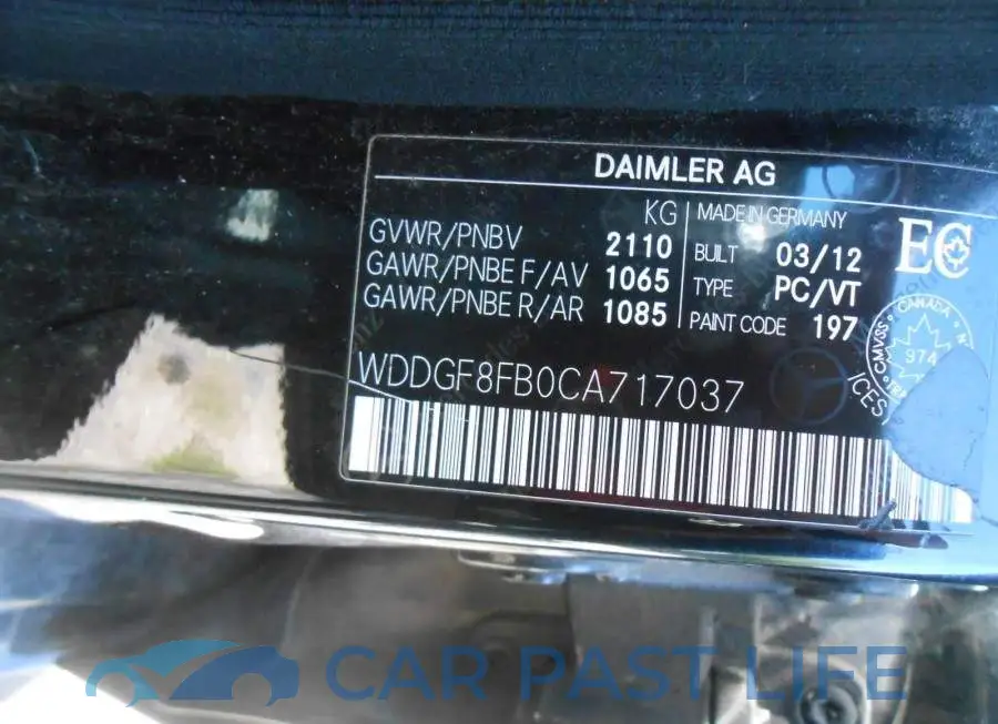 WDDGF8FB0CA717037# 8