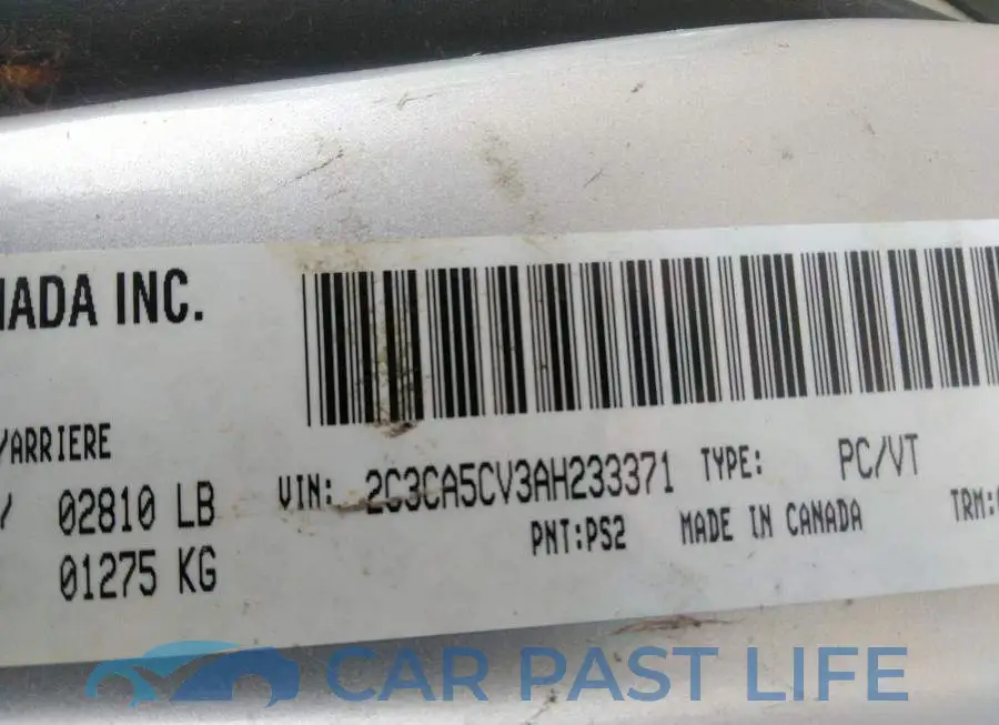 2C3CA5CV3AH233371# 9