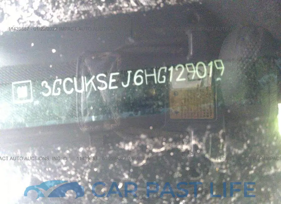 3GCUKSEJ6HG129019# 9