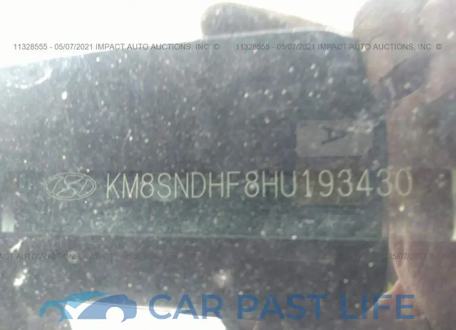 KM8SNDHF8HU193430# 9