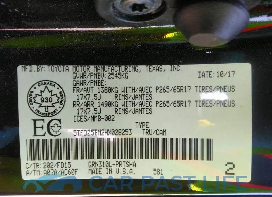 5TFDZ5BN2HX028253# 9