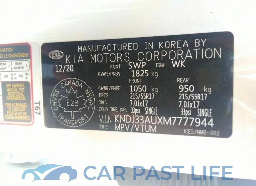 KNDJ33AUXM7777944# 9