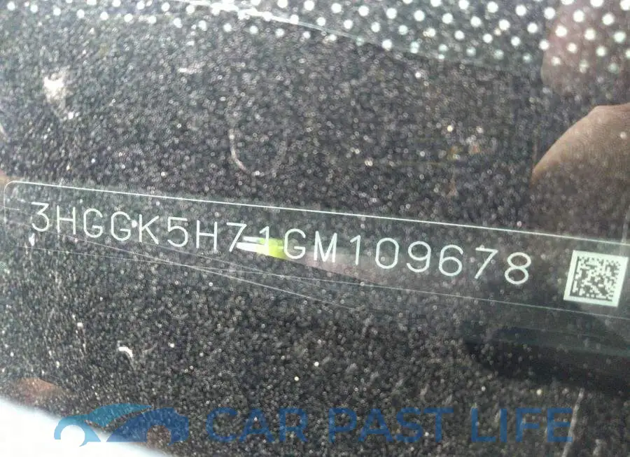 3HGGK5H71GM109678# 9