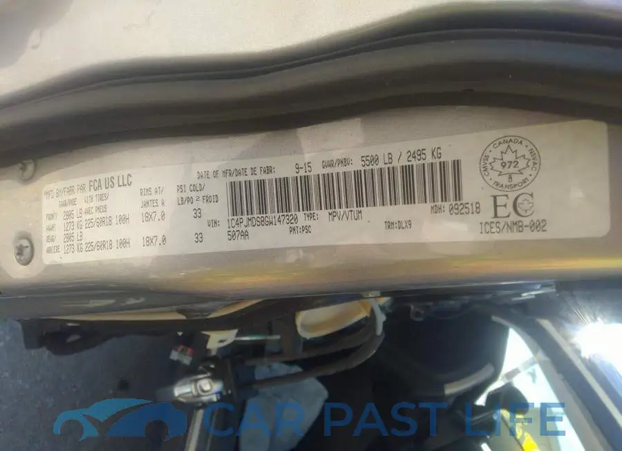 1C4PJMDS8GW147320# 9