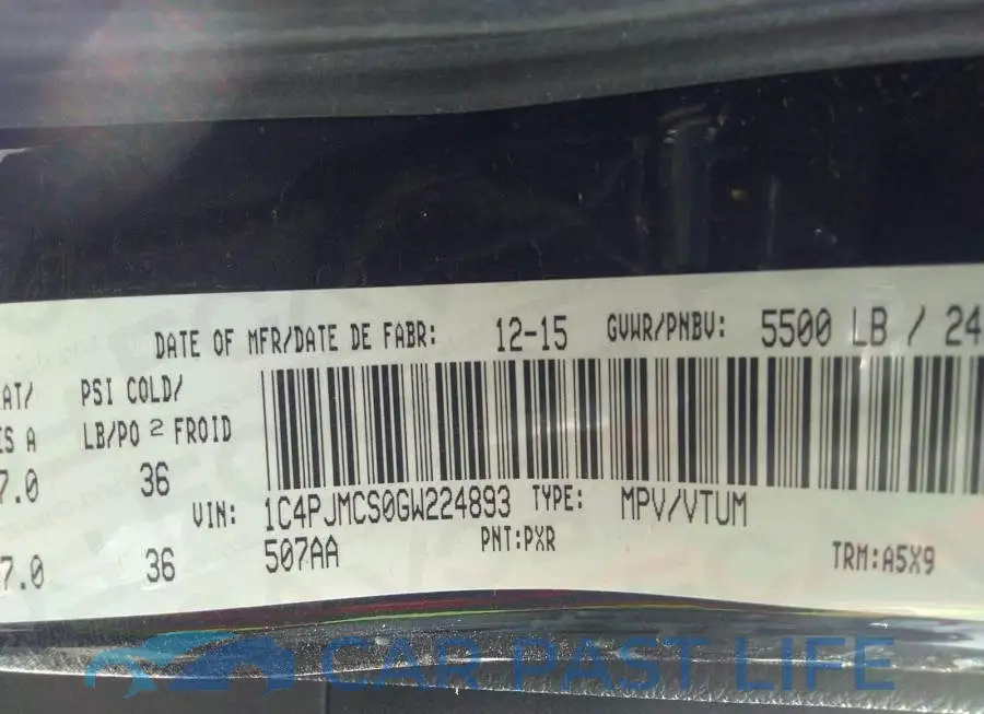 1C4PJMCS0GW224893# 9