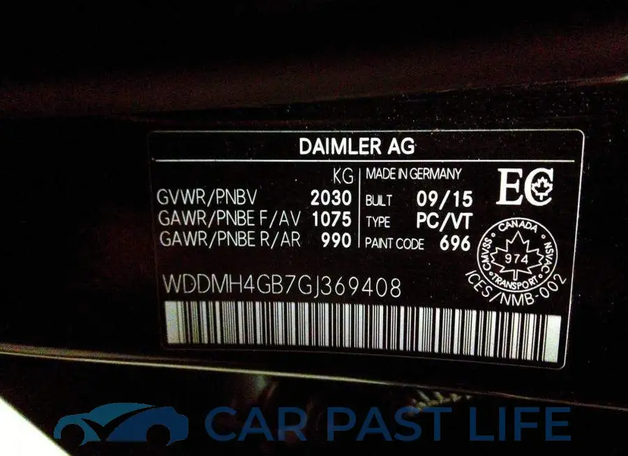 WDDMH4GB7GJ369408# 9
