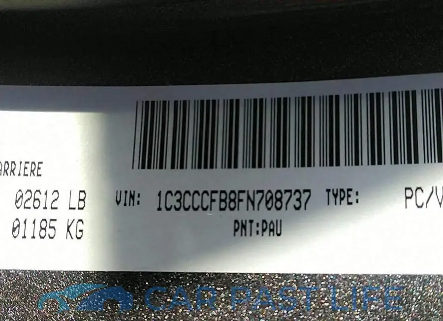 1C3CCCFB8FN708737# 9