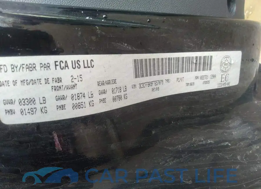 3C3CFFBR9FT657079# 9