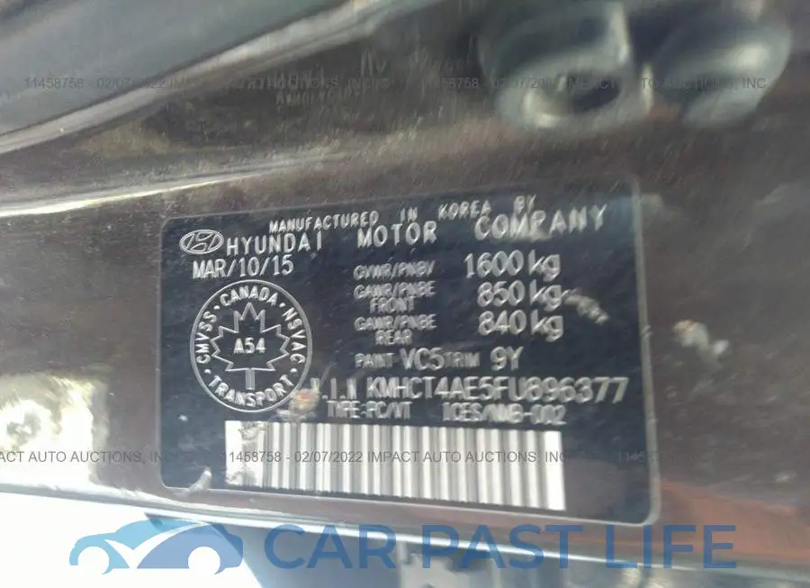 KMHCT4AE5FU896377# 9