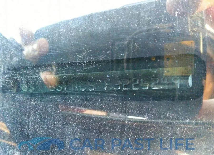 4S4BSFNC5F3225249# 9
