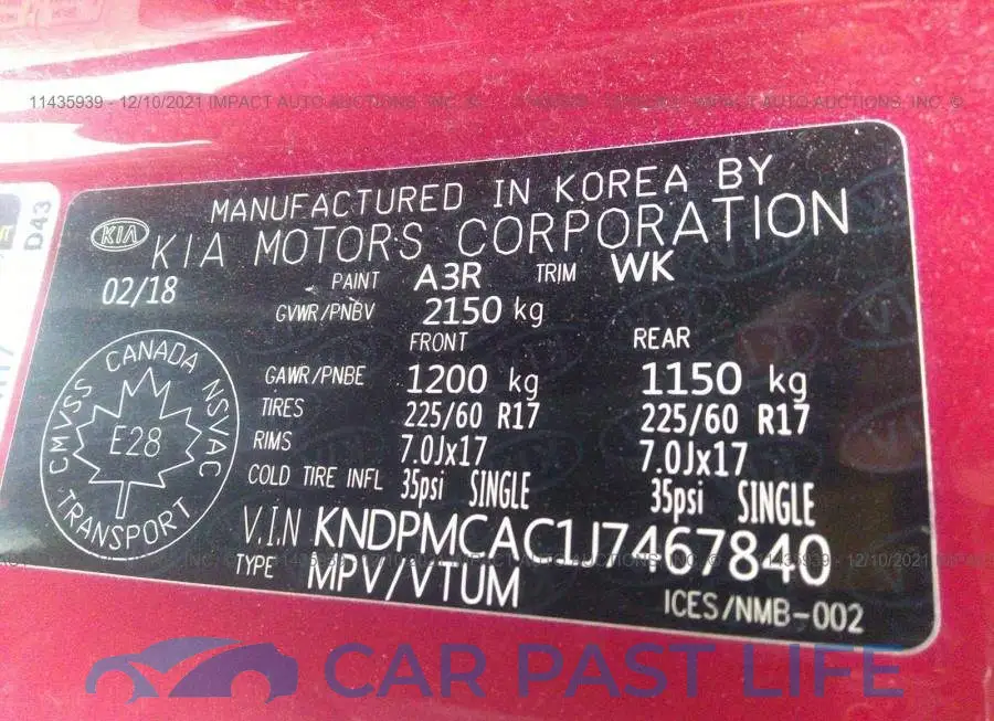 KNDPMCAC1J7467840# 9