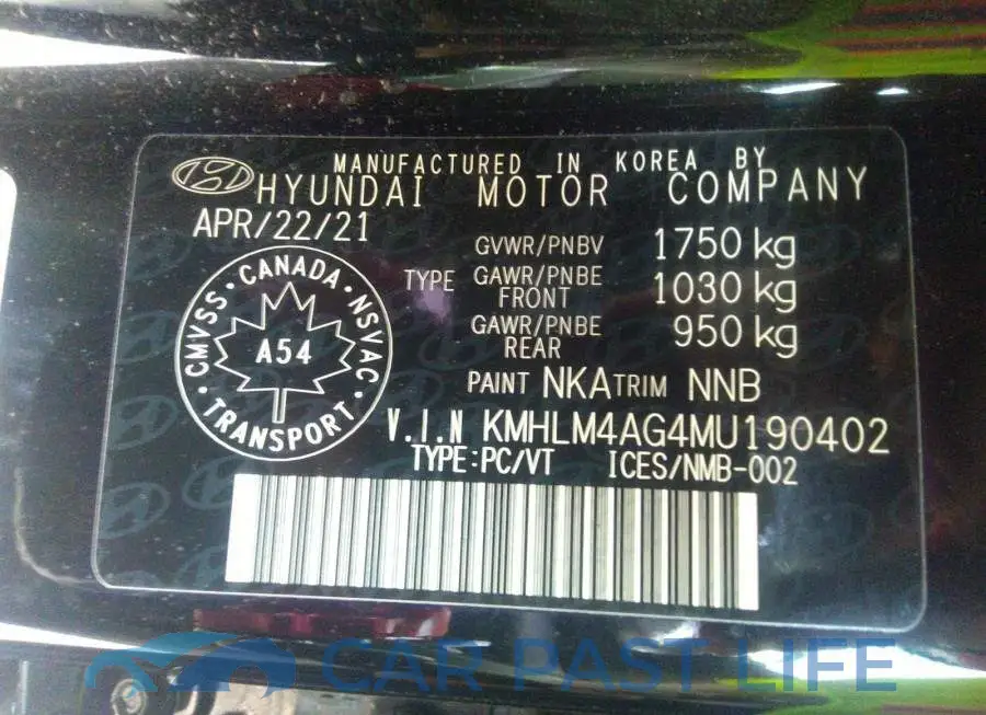 KMHLM4AG4MU190402# 9