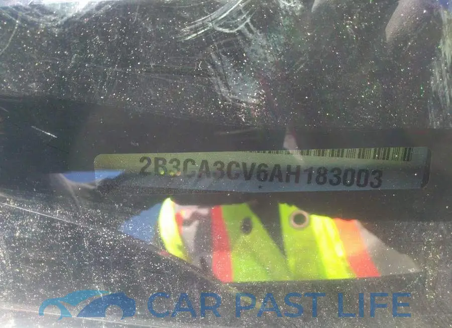 2B3CA3CV6AH183003# 9