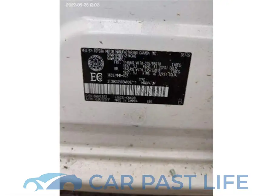 2T3BK32V89W008711# 9