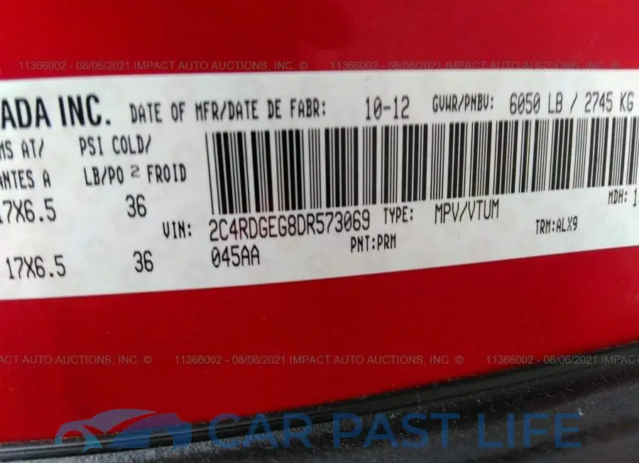2C4RDGEG8DR573069# 9