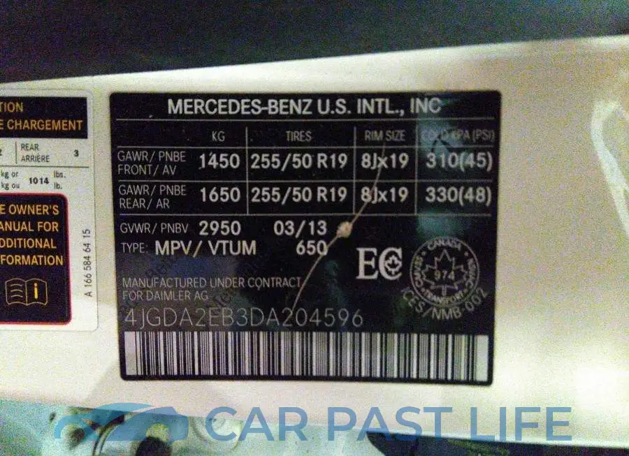 4JGDA2EB3DA204596# 9