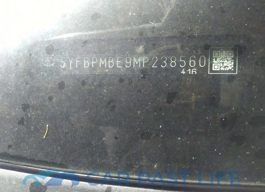 5YFBPMBE9MP238560# 9