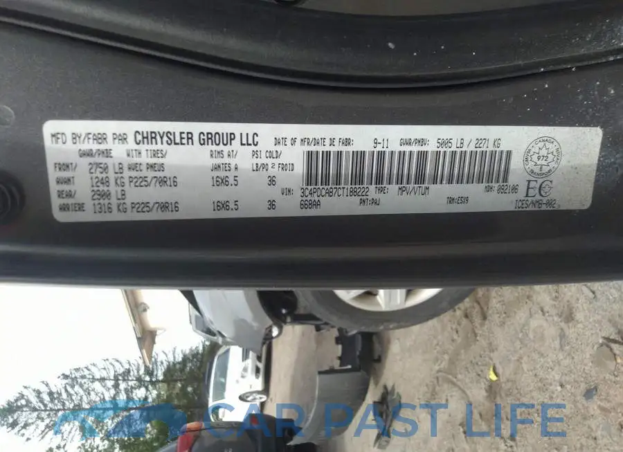 3C4PDCAB7CT188222# 9