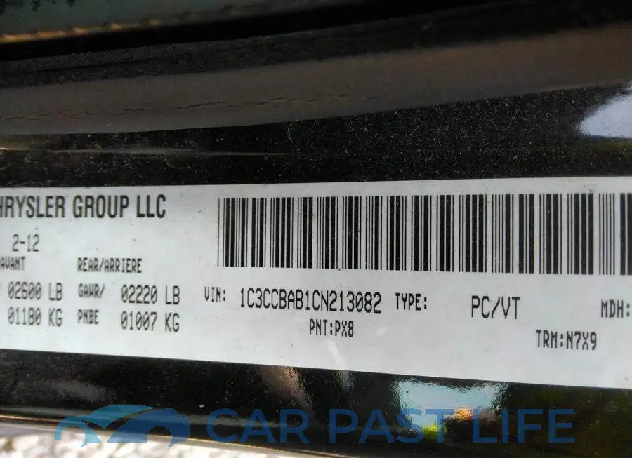 1C3CCBAB1CN213082# 9
