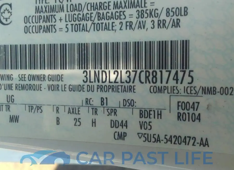 3LNDL2L37CR817475# 9