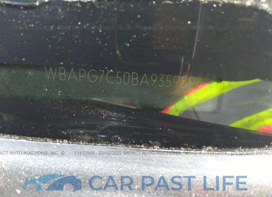 WBAPG7C50BA935989# 9