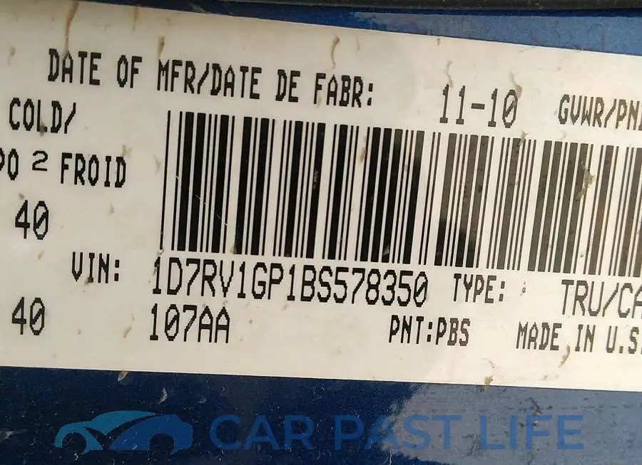 1D7RV1GP1BS578350# 9