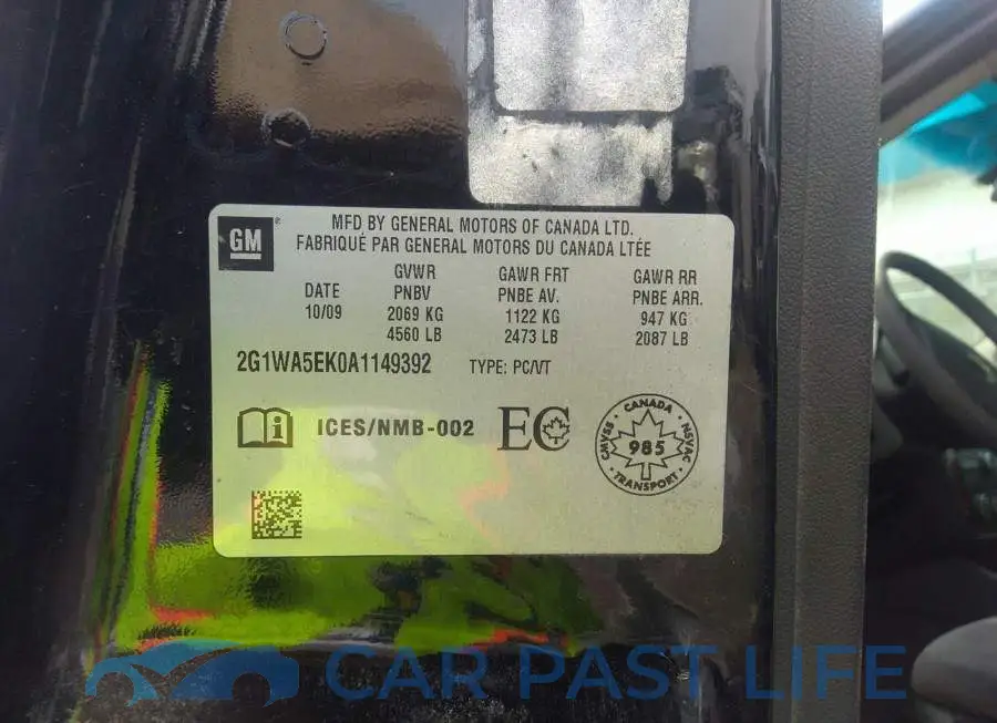 2G1WA5EK0A1149392# 9