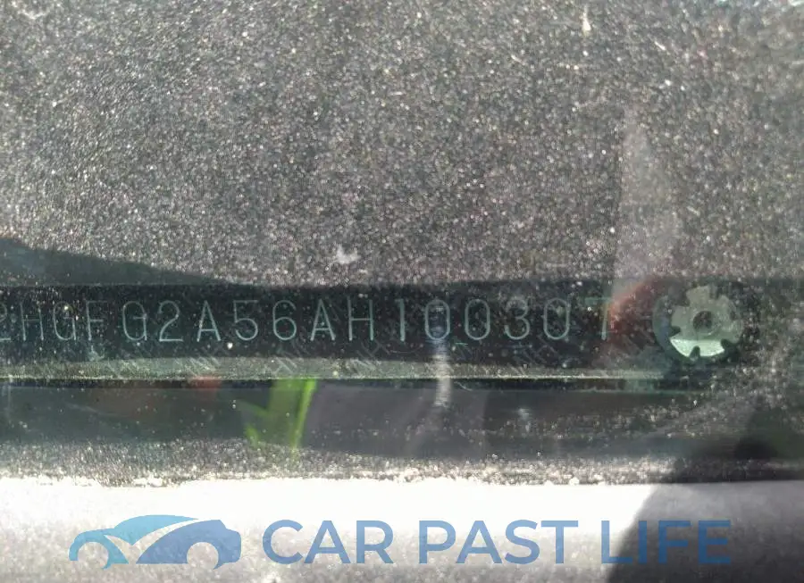 2HGFG2A56AH100307# 9