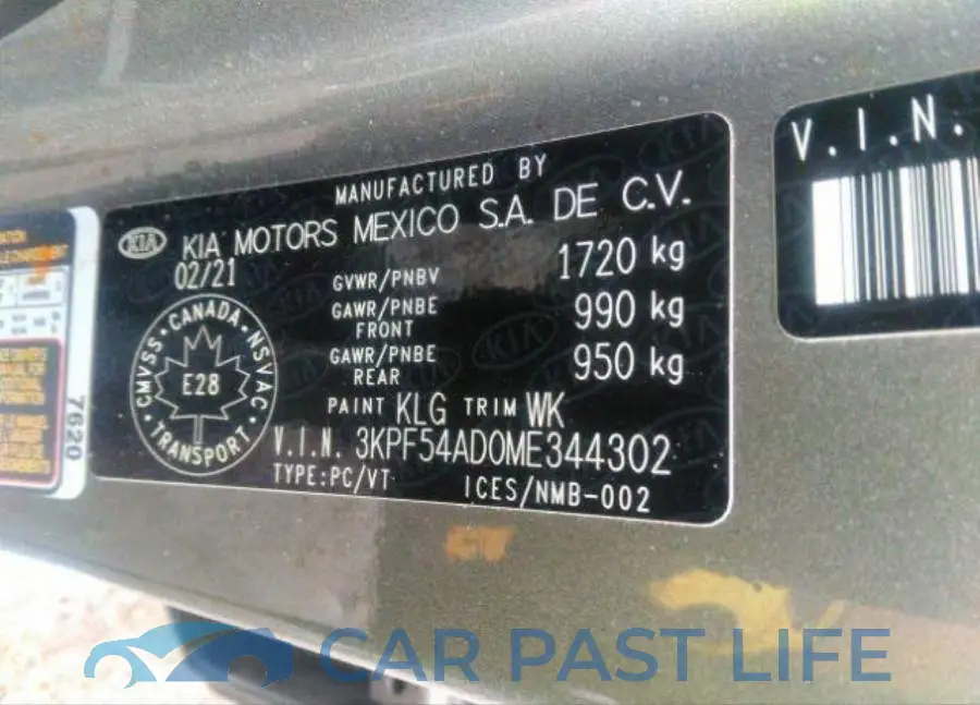 3KPF54AD0ME344302# 10
