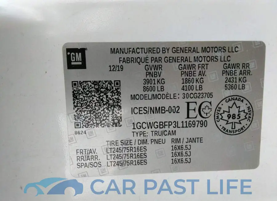 1GCWGBFP3L1169790# 9
